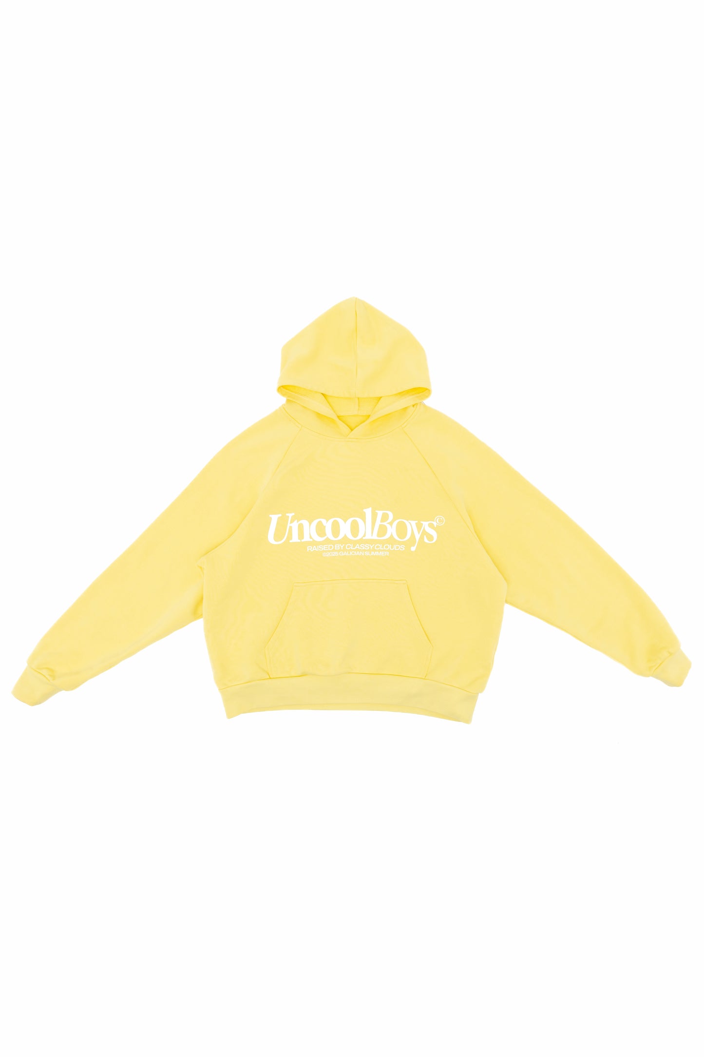 SUDADERA UNCOOLBOYS AMARILLA